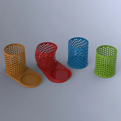 Bộ giá đỡ bút HEX tiện lợi cho văn phòng