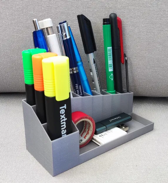 Giá đỡ bút và bút chì in nhanh cho bàn làm việc - Image 2