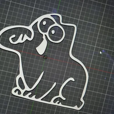 Tranh tường mèo đói của Simons