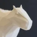 Capybara đáng yêu in 3D phong cách low poly - Thumbnail 3