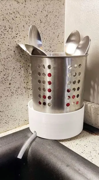 Giá đỡ cho dụng cụ rửa chén với hệ thống thoát nước - Image 8