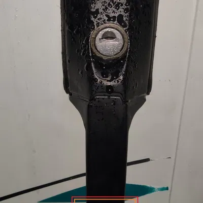 Nội thất tay nắm cửa Hymer B cho tay cầm dài