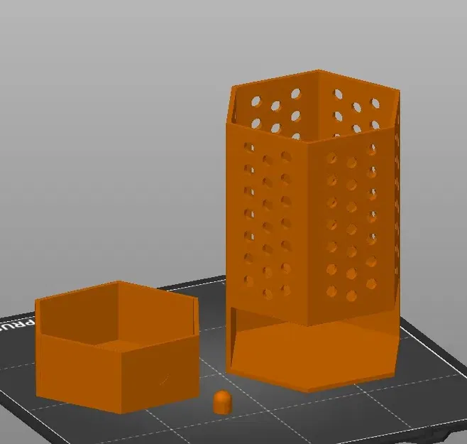 Giá đỡ bút chì kết hợp có ngăn kéo - Image 1