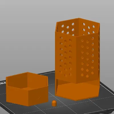 Giá đỡ bút chì kết hợp có ngăn kéo