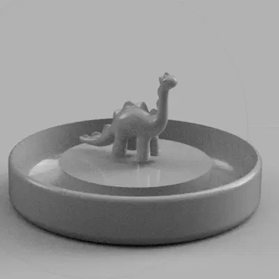 Giá đỡ trang sức hình khủng long độc đáo