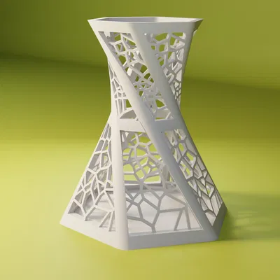 Bình hoa Voronoi đa dạng với 6 phiên bản khác nhau