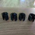 Nôžka cho giá phơi đồ bằng vật liệu PLA màu đen sâu - Thumbnail 2
