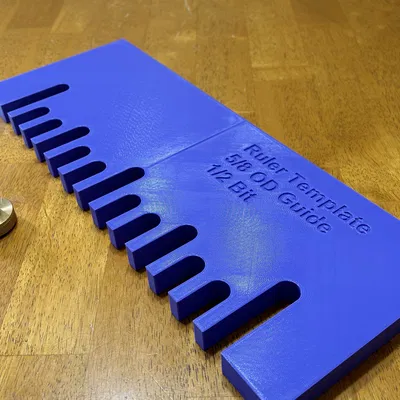 Mẫu khuôn router cho thước kẻ lớn