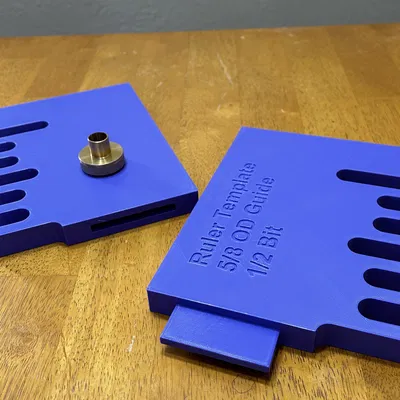 Mẫu khuôn router cho thước kẻ lớn