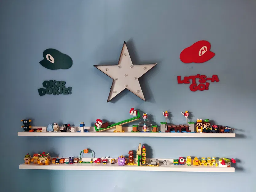 Nghệ thuật tường Mario cho phòng trẻ em và phòng game - Image 2