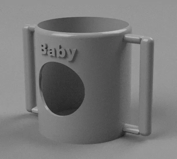 Giá đỡ thủy tinh cho trẻ em 25 cl - Image 1