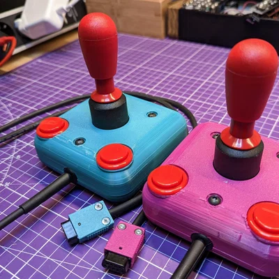 Joysticks DIY HAC-2 lấy cảm hứng từ Suncom TAC-2 và Kempston Pro