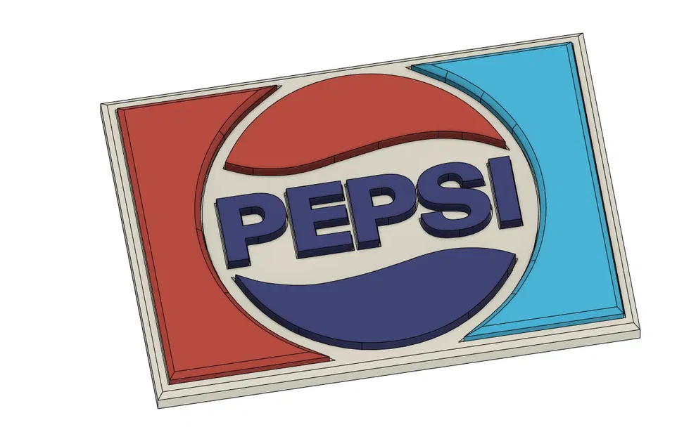 Biểu tượng PEPSI 3D từ năm 1987 - Image 2