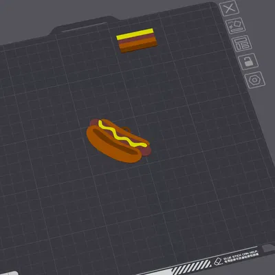 Thẻ ID cho chó hình Hot Dog