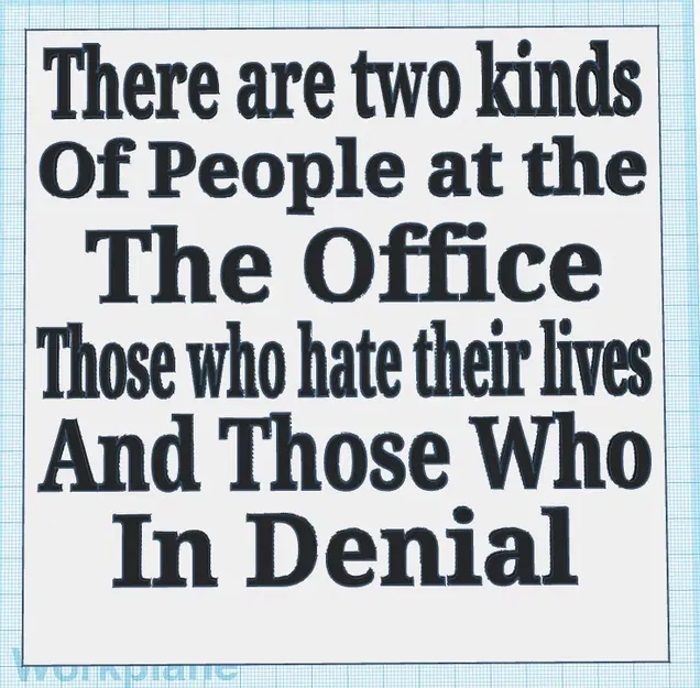 Biểu tượng cấm với thiết kế đơn giản trong Tinkercad - Image 1