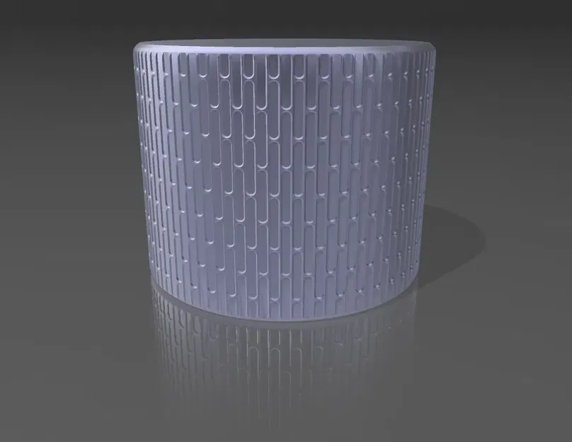 Chậu cây họa tiết đan xen cho vasemode - Image 1