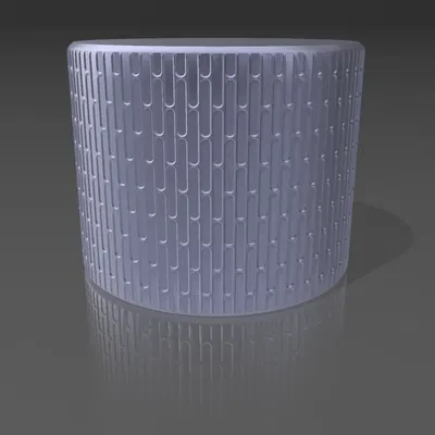 Chậu cây họa tiết đan xen cho vasemode