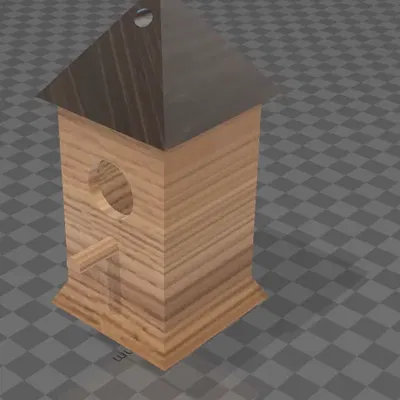 Nhà chim đơn giản dễ làm cho sở thích thủ công