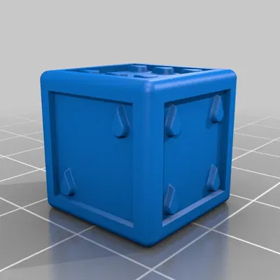 Xúc xắc máu D6 dùng làm dấu hiệu vết thương