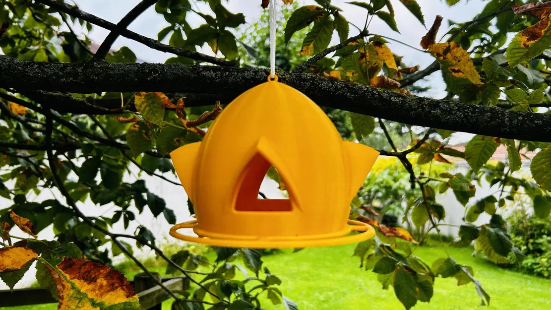 Nhà cho chim kích thước bình thường với hỗ trợ đậu - Image 1