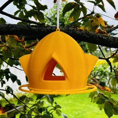 Nhà cho chim kích thước bình thường với hỗ trợ đậu