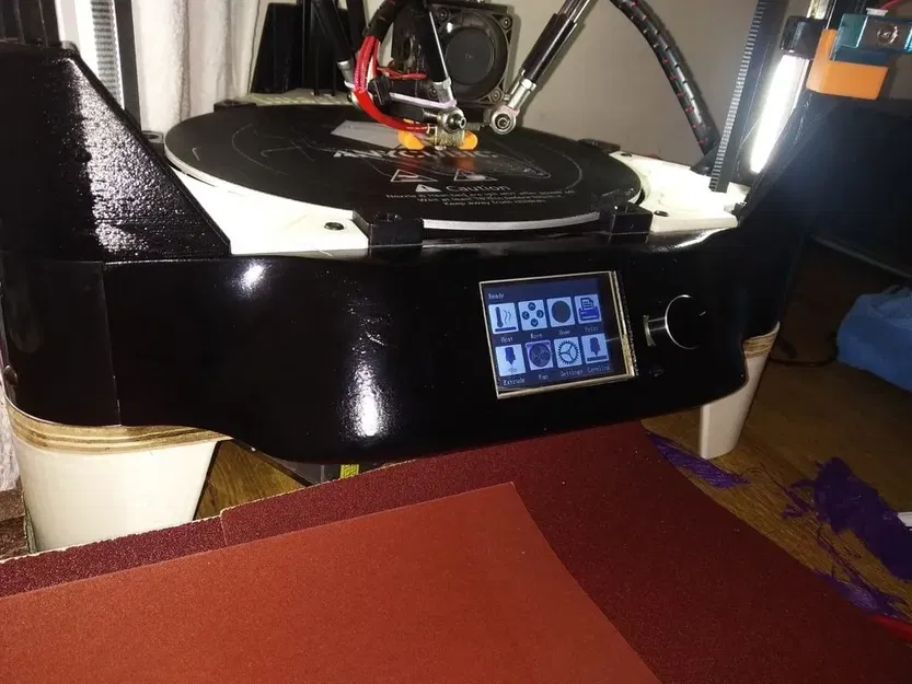 Vỏ LCD hoàn chỉnh Anycubic Kossel Linear Plus cho bigtreetech tft24 - Image 1