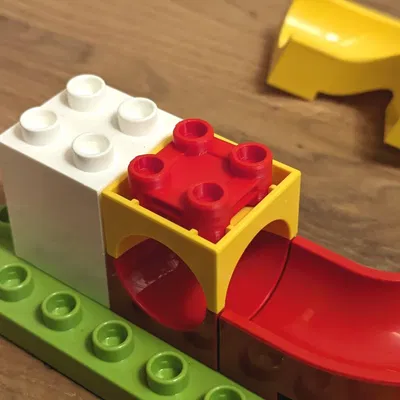 Mảnh ghép Duplo Inverter kết nối hai viên gạch Duplo