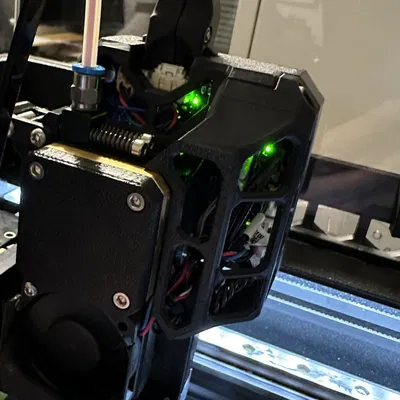 Cửa cho bảng Dwarf Prusa XL được cải tiến nhẹ nhàng