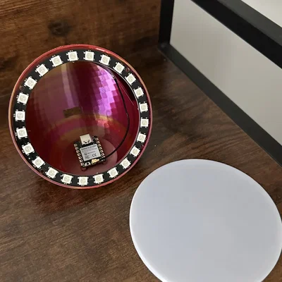 Đèn LED hình cầu cho không gian làm việc trên bàn