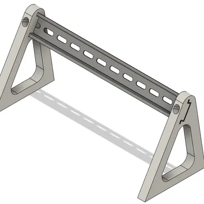 Giá đỡ ray DIN cho trạm prototyping