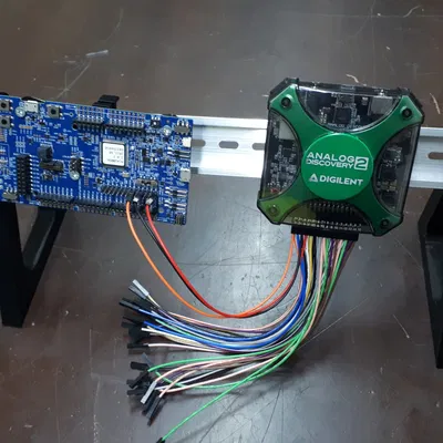 Giá đỡ ray DIN cho trạm prototyping