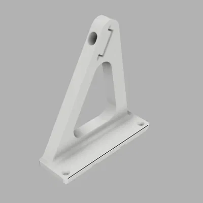 Giá đỡ DIN Rail với đế Gridifinity 3x1