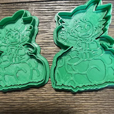 Khuôn bánh Kid Goku trên đám mây Nimbus