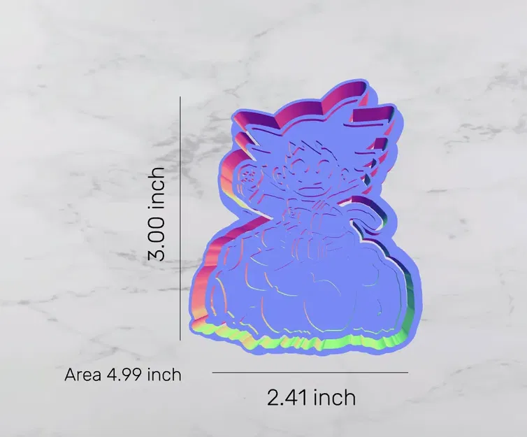 Khuôn bánh Kid Goku trên đám mây Nimbus - Image 5