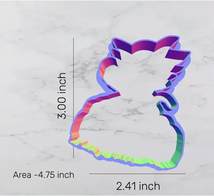 Khuôn bánh Kid Goku trên đám mây Nimbus - Image 6