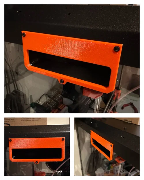 Nắp che tay cầm vận chuyển cho Prusa Enclosure phiên bản cạnh vát - Image 1