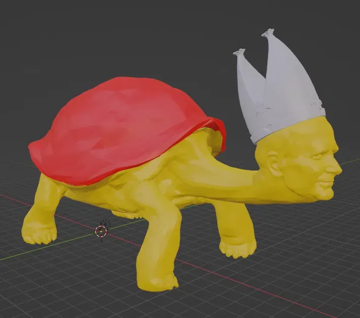 Giáo hoàng rùa nhiều màu sắc Jan Turtel II - Image 3