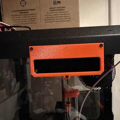 Nắp che tay cầm vận chuyển cho Prusa Enclosure phiên bản cạnh vát