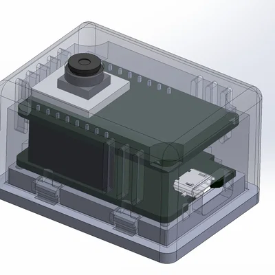 Vỏ bảo vệ cho camera wifi ESP32CAM với giao diện USB