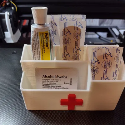 Giá đỡ và tổ chức băng gạc tiện lợi