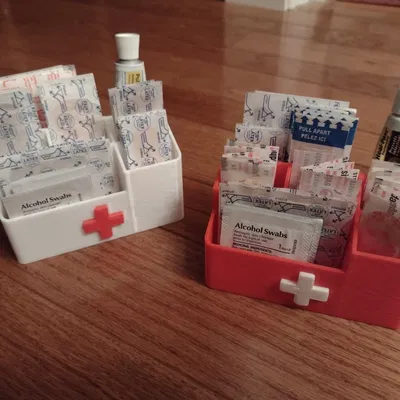 Giá đỡ và tổ chức băng gạc tiện lợi