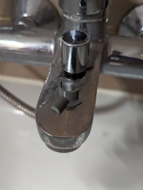 Vòi tắm với nút chọn để điều chỉnh dòng chảy - Image 2