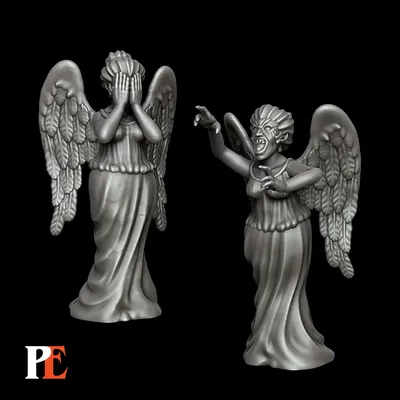 Thiên thần khóc - Mô hình nhân vật mini 28-32mm