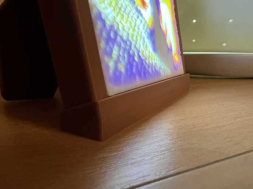 Đế dưới cho khung Lithophane Bambulab với hoàn thiện sạch sẽ - Image 1