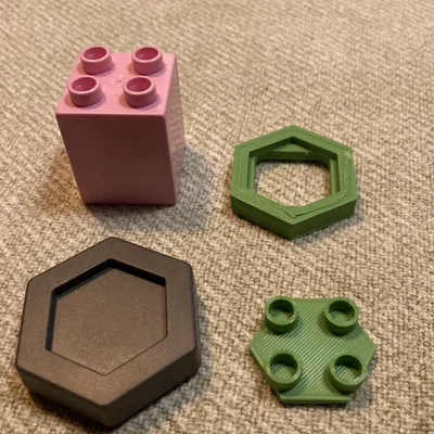 Bộ chuyển đổi đơn giản từ gravitrax sang duplo không cần hỗ...