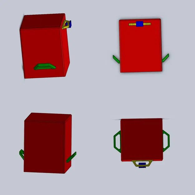 Cán cầm và giá treo cho nắp máy in resin - Image 3