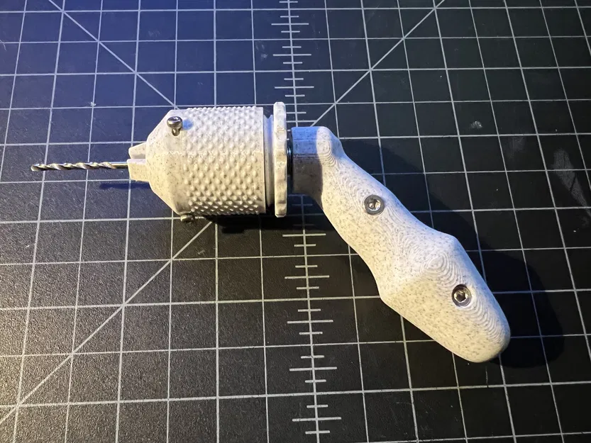 Khoan tay cải tiến với tay cầm và đầu kẹp - Image 2