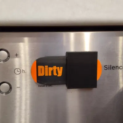 Biển chỉ dẫn máy rửa bát (sạch - bẩn)