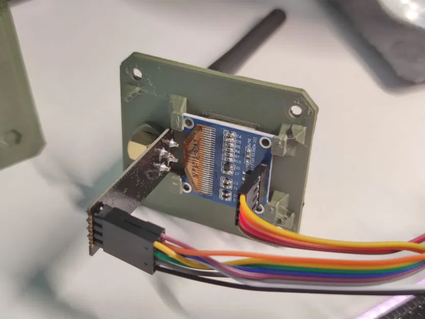 Vỏ ESP32 phong cách quân đội cho nhà máy điện mặt trời ban công - Image 3