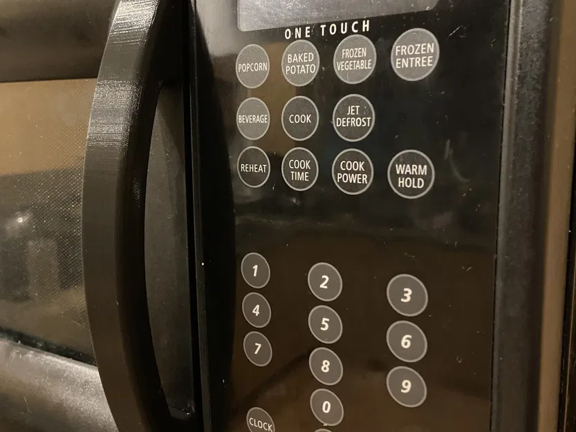 Thay thế tay cầm cho lò vi sóng Whirlpool năm 2004 - Image 1